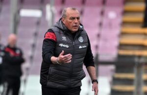 Castori: Sudtirol non è ancora salvo, la sfida ai playout contro Bari