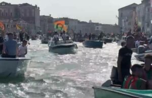 La grande festa di Venezia per il ritorno in Serie A