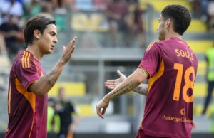 Roma a Verona: Soulé, Dybala e Malen protagonisti in corsa per la Champions