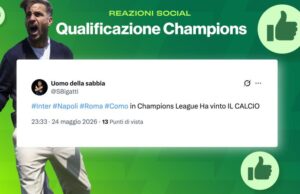 Como in Champions: la notte che ha ribaltato la Serie A e i riflessi sui social
