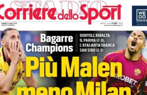 Le prime pagine dei quotidiani sportivi il 11 maggio 2026