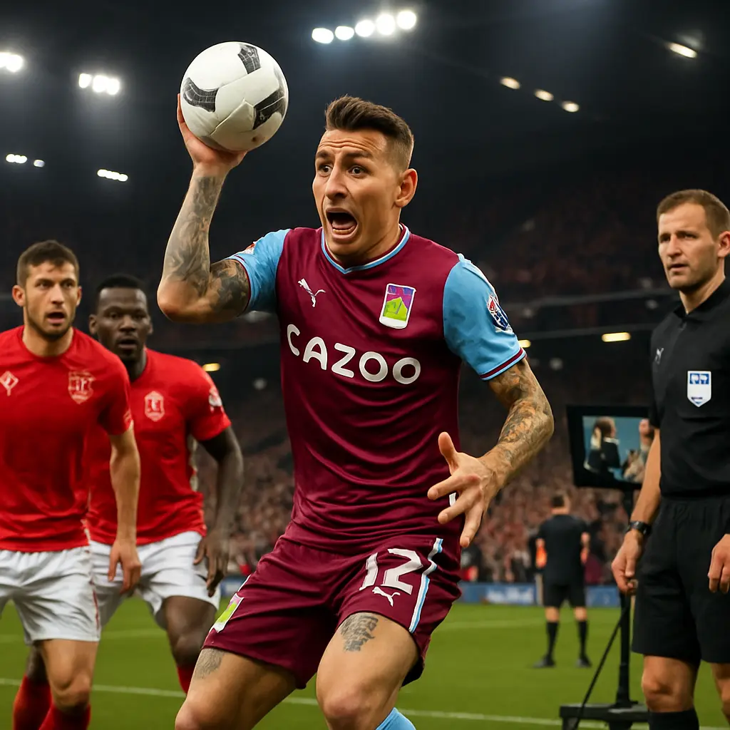 L’episodio chiave della semifinale: il fallo di mano di Lucas Digne in Nottingham Forest vs Aston Villa
