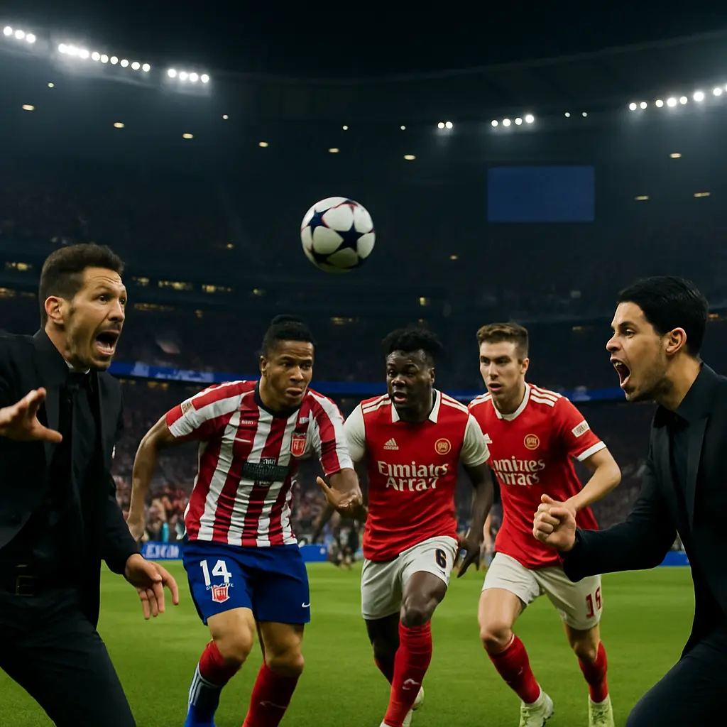 Simeone e Arteta: la sfida decisiva Atletico Madrid-Arsenal per la finale