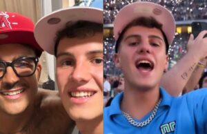 Napoli, Geolier e il gesto di appartenenza: la maglia azzurra al concerto del figlio di Amadeus a San Siro