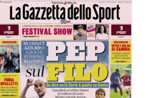 Sguardo alle prime pagine sportive: analisi delle testate italiane La Gazzetta dello Sport, Tuttosport e Corriere dello Sport del 23 luglio 2026